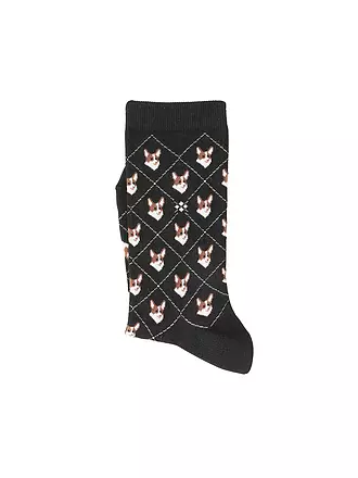 BURLINGTON | Chaussettes femme CORGI 36-41 black | 